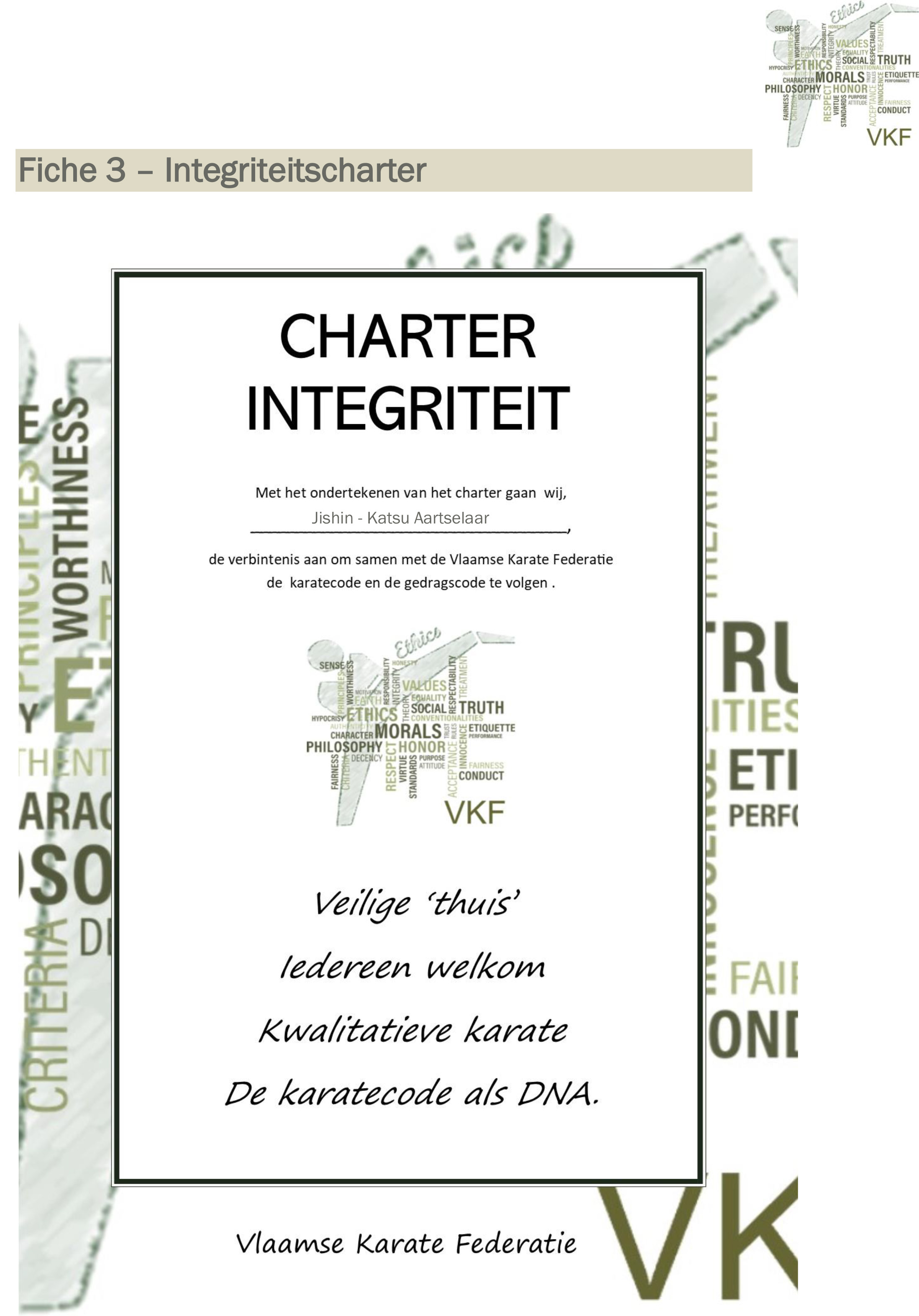 Integriteitscharter